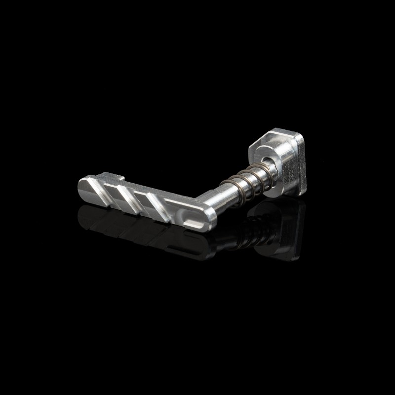 Mancraft - aluminiowy zatrzask magazynka M4/M16 - srebrny