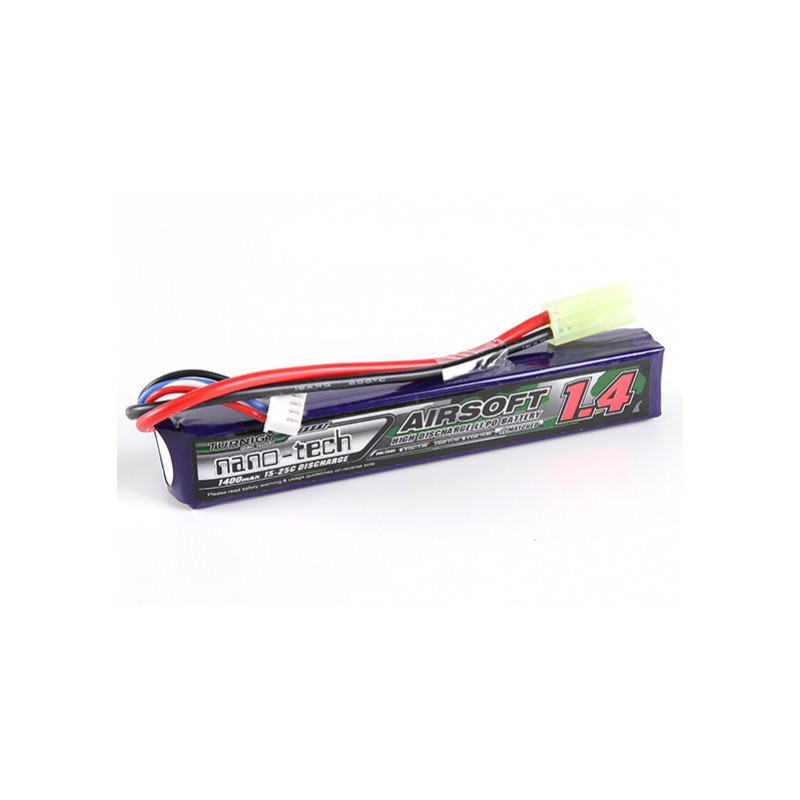Turnigy - akumulator  nano-tech 1400mah 11.1V 25C Lipo