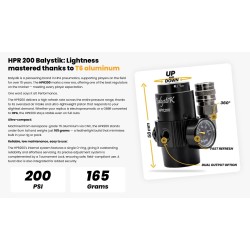 Balystik - Reduktor HP HPR200 EU - czarny