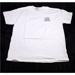 GLOCK -  t-shirt biały L