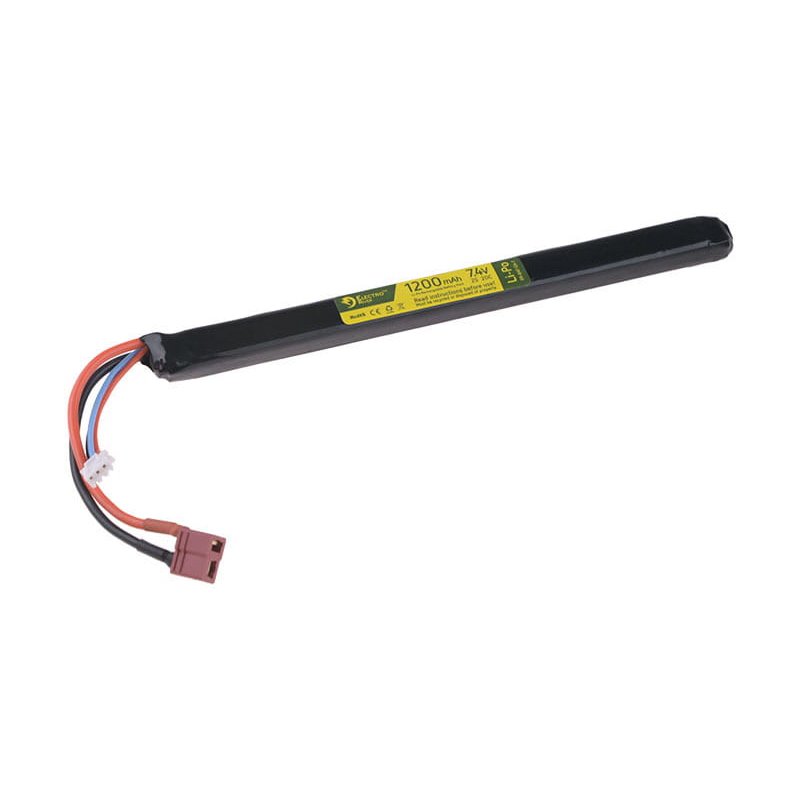 Akumulator LiPo 7,4V 1200mAh 20/40C pod pokrywę replik AK -T-Connect (Deans)