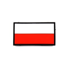 JTG - naszywka PVC flaga Polski mała - color