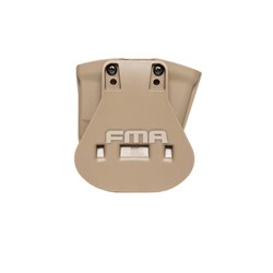 FMA - podwójna ładownica kydexowa na magazynki pistoletowe - tan