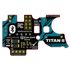 Gate - TITAN V2 Bluetooth®  V2 - kable tył