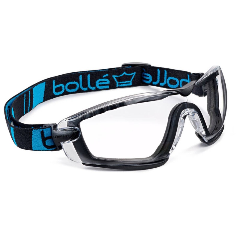 Bolle Safety - Okulary Ochronne z gumką - COBRA