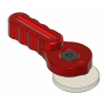 Retro Arms - selektor ognia CNC M4 - B (2025)  - czerwony