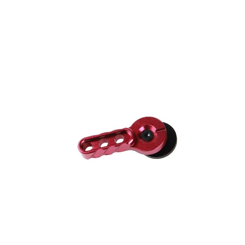 Balystik - aluminiowy selektor M4 AEG - czerwony